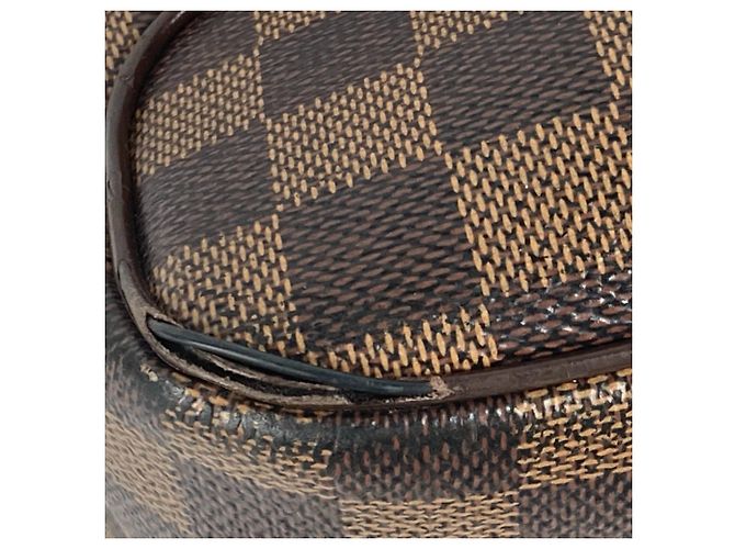 Borsa a spalla Louis Vuitton Damier Olaf MM Pochette Marrone - vista 11