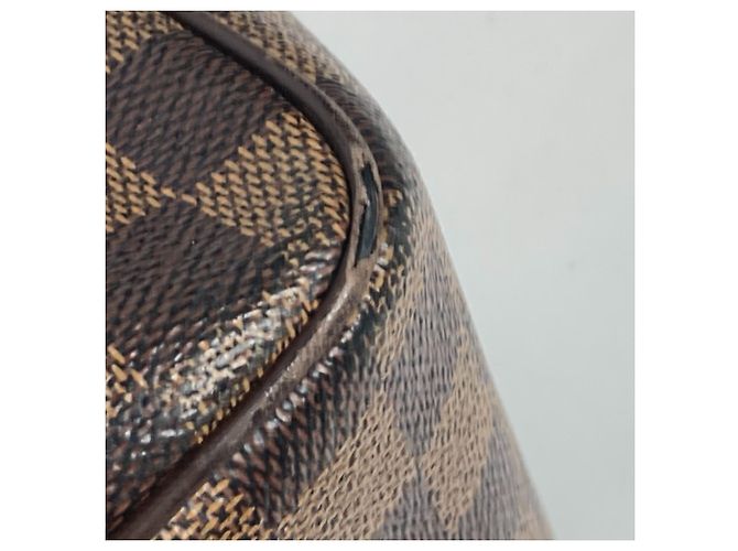 Borsa a spalla Louis Vuitton Damier Olaf MM Pochette Marrone - vista 12