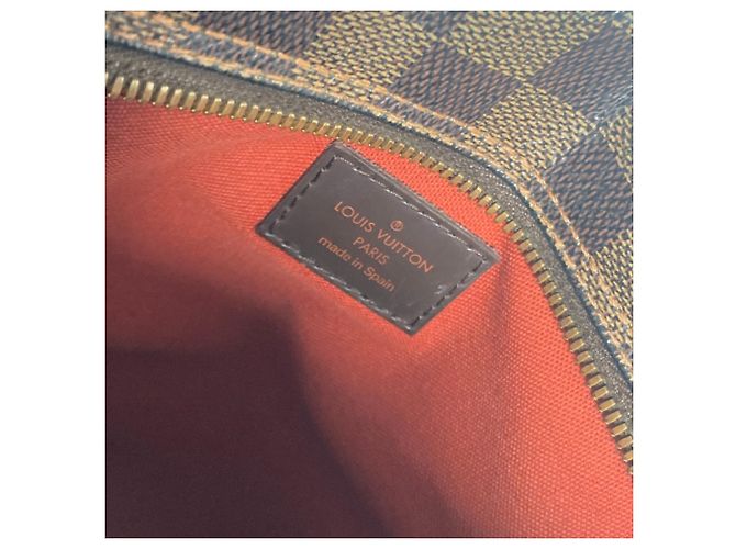 Borsa a spalla Louis Vuitton Damier Olaf MM Pochette Marrone - vista 15