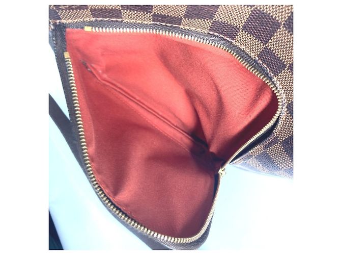 Borsa a spalla Louis Vuitton Damier Olaf MM Pochette Marrone - vista 16