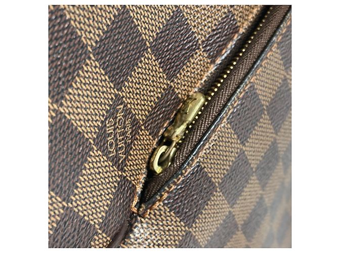 Borsa a spalla Louis Vuitton Damier Olaf MM Pochette Marrone - vista 4