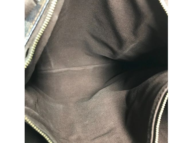 Borsa a Spalla Louis Vuitton Damier Cabas Bobur Marrone Damier ebene - vista 12