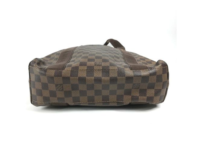 Borsa a Spalla Louis Vuitton Damier Cabas Bobur Marrone Damier ebene - vista 5