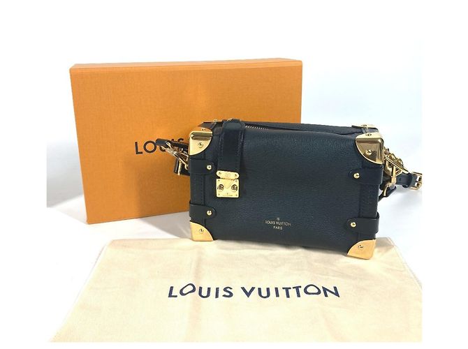 Borsa Clutch Louis Vuitton Pouch Laterale PM Nero - vista 11