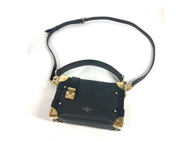 Borsa Clutch Louis Vuitton Pouch Laterale PM Nero - vista 12
