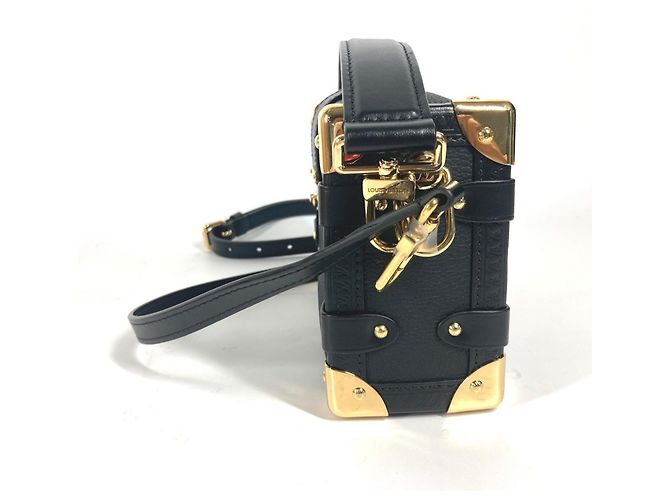 Borsa Clutch Louis Vuitton Pouch Laterale PM Nero - vista 2