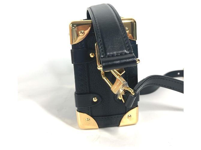Borsa Clutch Louis Vuitton Pouch Laterale PM Nero - vista 3
