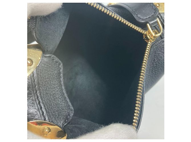 Borsa Clutch Louis Vuitton Pouch Laterale PM Nero - vista 9