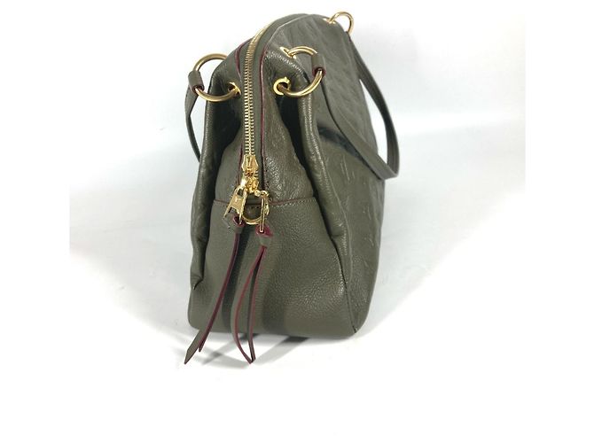 Borsa a Spalla Louis Vuitton Monogram Empreinte Pontu PM Cachi - vista 2