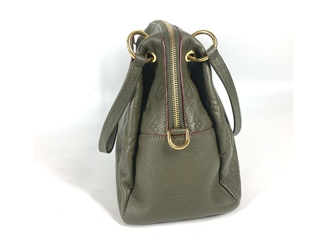 Borsa a Spalla Louis Vuitton Monogram Empreinte Pontu PM Cachi - vista 3