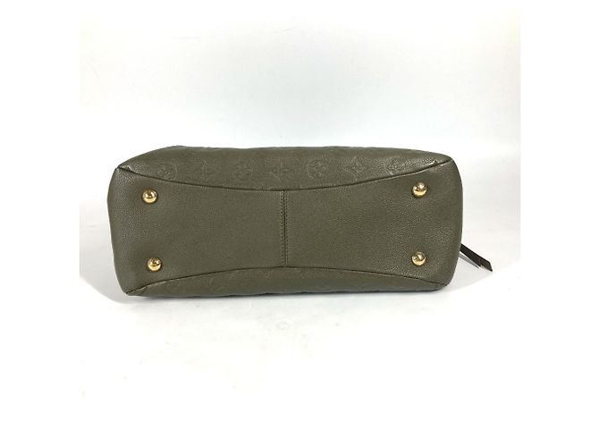Borsa a Spalla Louis Vuitton Monogram Empreinte Pontu PM Cachi - vista 5