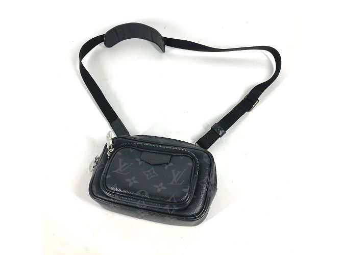 Louis Vuitton Monogram Eclipse Schultertasche Schwarz - Ansicht 10