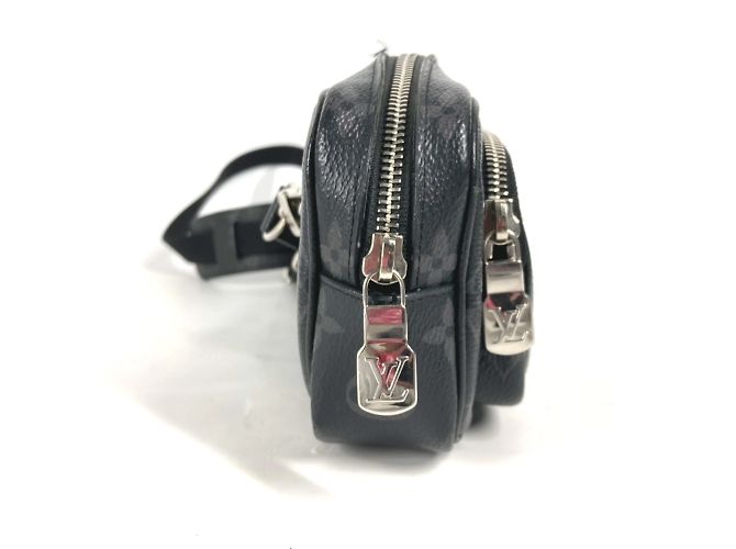 Louis Vuitton Monogram Eclipse Schultertasche Schwarz - Ansicht 3