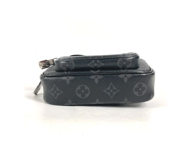 Louis Vuitton Monogram Eclipse Schultertasche Schwarz - Ansicht 4