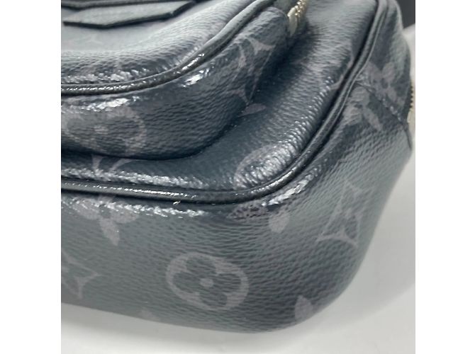 Louis Vuitton Monogram Eclipse Schultertasche Schwarz - Ansicht 5