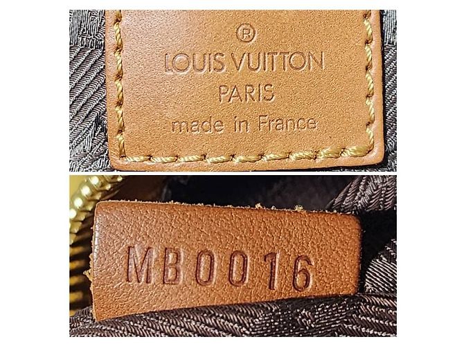 Borsa a spalla Louis Vuitton Monogram Suede Onatah GM Gialla Giallo - vista 12