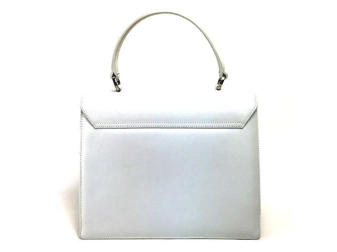 Borsa Gancini di Salvatore Ferragamo Bianco - vista 2