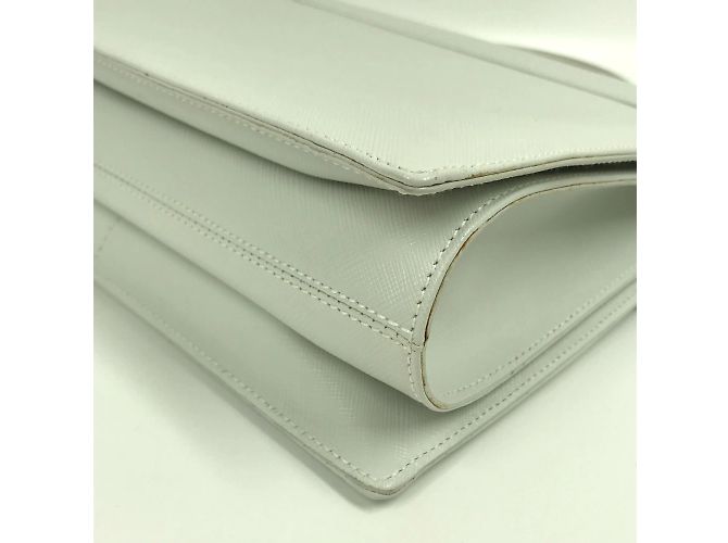 Borsa Gancini di Salvatore Ferragamo Bianco - vista 6