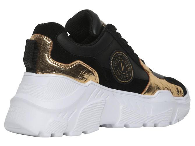 Autre Marque Sneakers Speedtrack V-Emblem di Versace Jeans Nero - vista 4