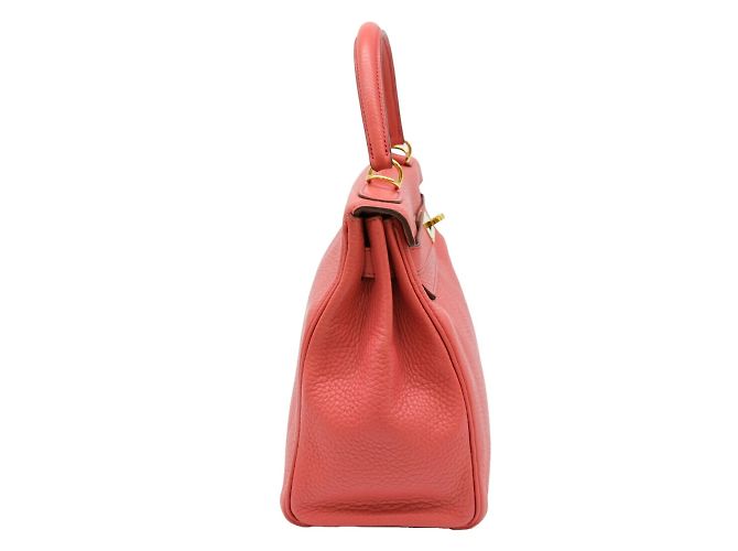 Hermès Sac à main Hermes Kelly 28 en Bougainvillier - vue 3