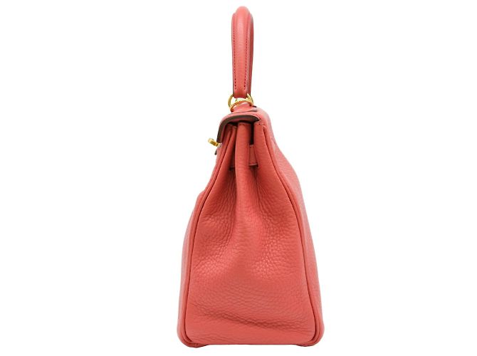 Hermès Sac à main Hermes Kelly 28 en Bougainvillier - vue 5