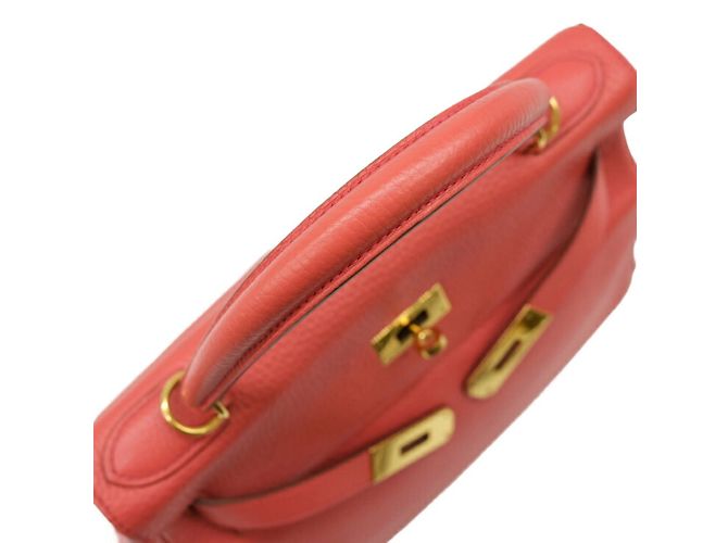 Hermès Sac à main Hermes Kelly 28 en Bougainvillier - vue 8