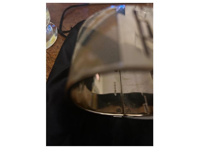 Bracciale Rigido Burberry Marrone Chiaro Metallo - vista 6