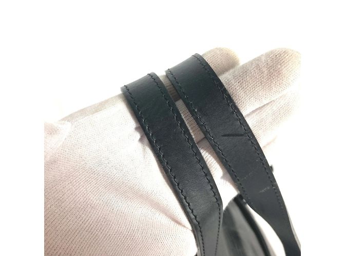 Borsa a Spalla Louis Vuitton Epi Segur MM Nero - vista 4