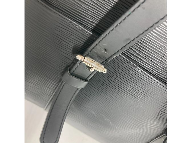Borsa a Spalla Louis Vuitton Epi Segur MM Nero - vista 5