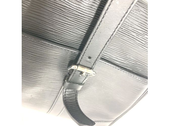 Borsa a Spalla Louis Vuitton Epi Segur MM Nero - vista 6