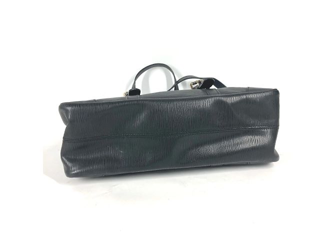 Borsa a Spalla Louis Vuitton Epi Segur MM Nero - vista 8