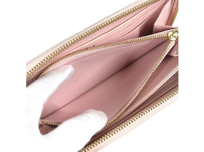 Portafoglio Lungo Monogram Empreinte Louis Vuitton Rosa - vista 10