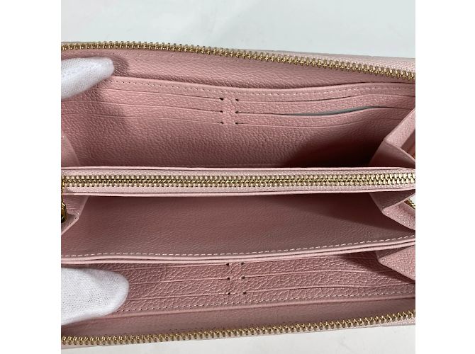 Portafoglio Lungo Monogram Empreinte Louis Vuitton Rosa - vista 11