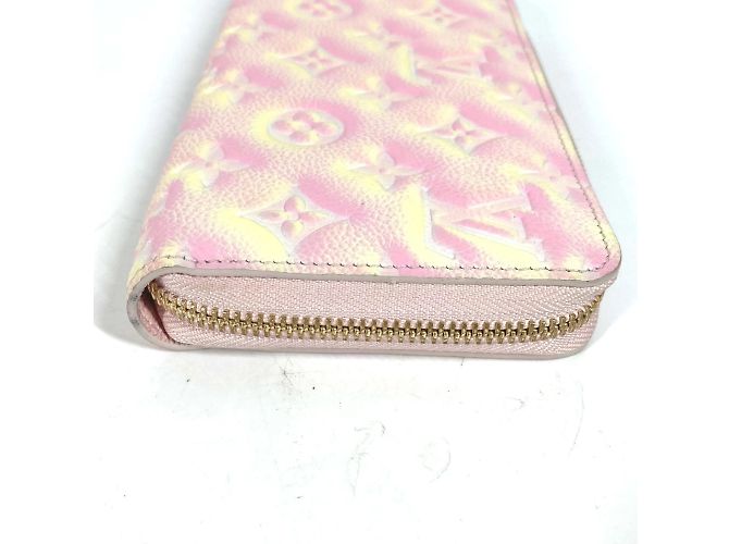 Portafoglio Lungo Monogram Empreinte Louis Vuitton Rosa - vista 4