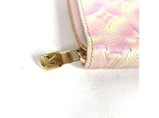Portafoglio Lungo Monogram Empreinte Louis Vuitton Rosa - vista 7