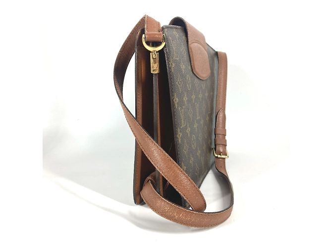 Borsa a Spalla Courcelle Pochette Monogram Louis Vuitton Marrone Monogramma - vista 2