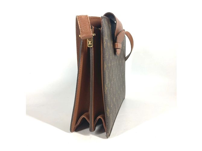 Borsa a Spalla Courcelle Pochette Monogram Louis Vuitton Marrone Monogramma - vista 3
