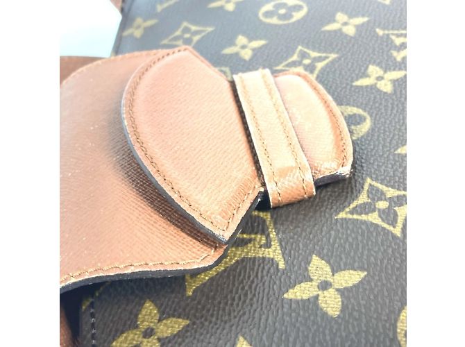 Borsa a Spalla Courcelle Pochette Monogram Louis Vuitton Marrone Monogramma - vista 7