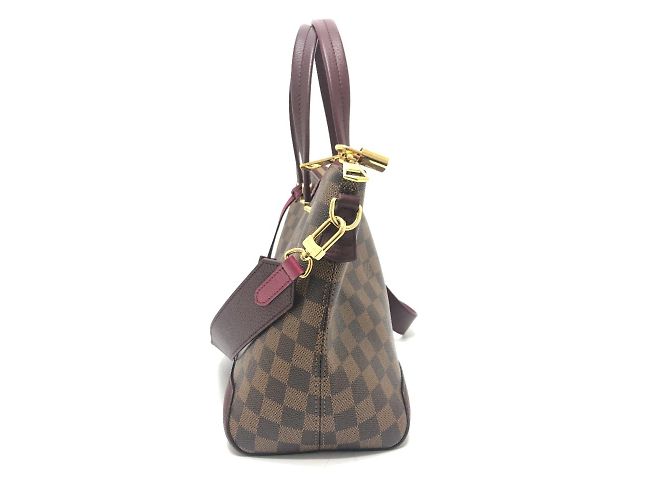 Bolso de Hombro Damier Hyde Park de Louis Vuitton Castaño Fucsia Damier ebene - vista 2