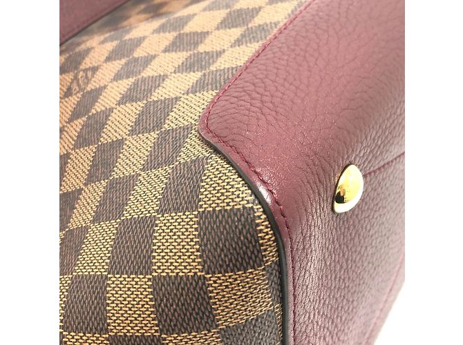 Bolso de Hombro Damier Hyde Park de Louis Vuitton Castaño Fucsia Damier ebene - vista 8
