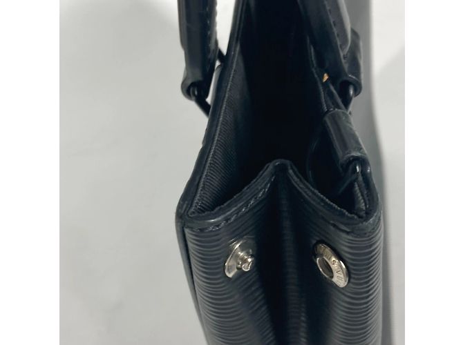 Bolsa Tote Epi Sac Plat Fold da Louis Vuitton Preto - vista 11