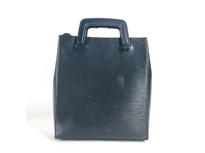 Bolsa Tote Epi Sac Plat Fold da Louis Vuitton Preto - vista 2