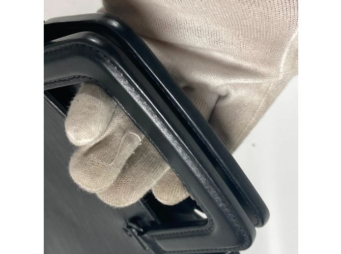 Bolsa Tote Epi Sac Plat Fold da Louis Vuitton Preto - vista 9