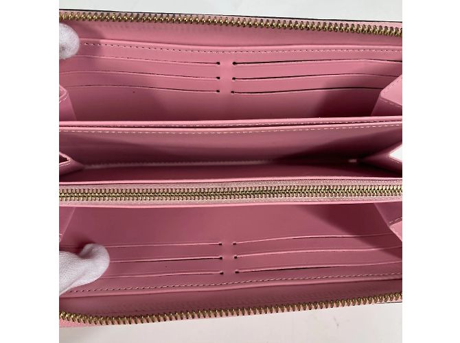 Cartera Zippy Monogram Vernis Louis Vuitton Rosa - vista 13