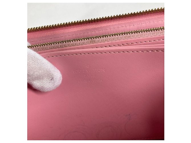 Cartera Zippy Monogram Vernis Louis Vuitton Rosa - vista 16