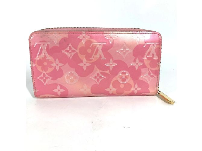 Cartera Zippy Monogram Vernis Louis Vuitton Rosa - vista 2