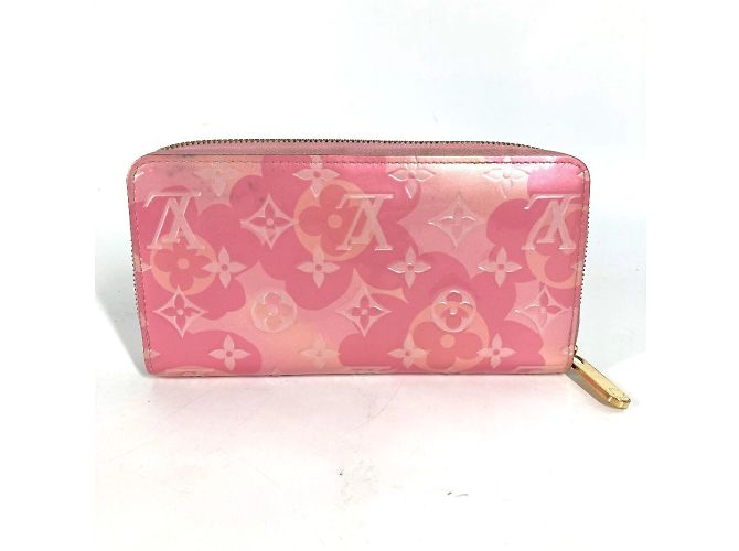 Cartera Zippy Monogram Vernis Louis Vuitton Rosa - vista 3