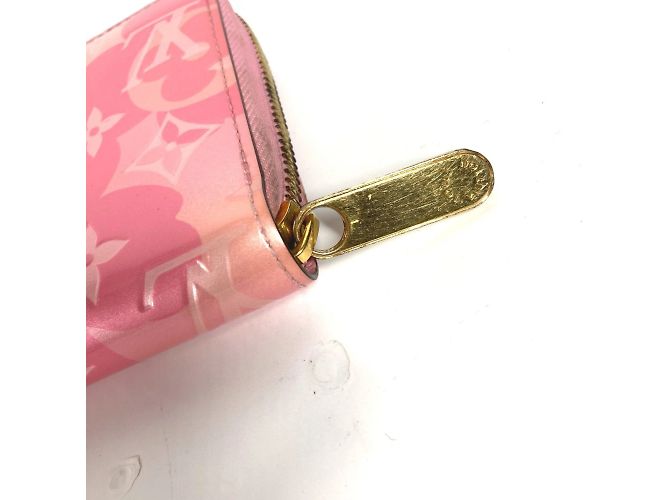 Cartera Zippy Monogram Vernis Louis Vuitton Rosa - vista 5