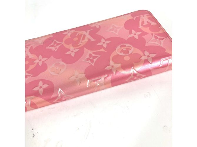 Cartera Zippy Monogram Vernis Louis Vuitton Rosa - vista 7