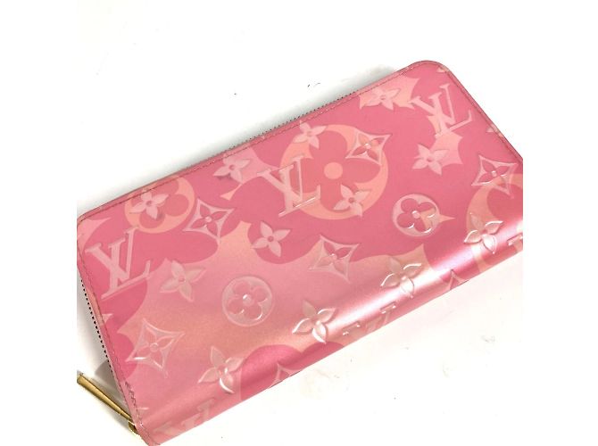 Cartera Zippy Monogram Vernis Louis Vuitton Rosa - vista 8